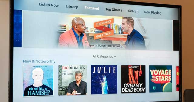Everything You Need to Know to Enjoy Podcasts on Apple TV