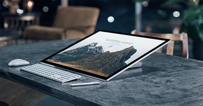 Experience the Microsoft Surface Studio All-in-one, Rival of the IMac