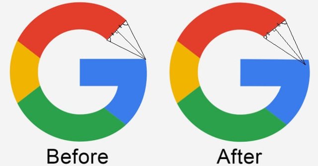 'Explore' design details on the Google logo