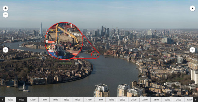 Explore the City of London Through a Timelapse Image