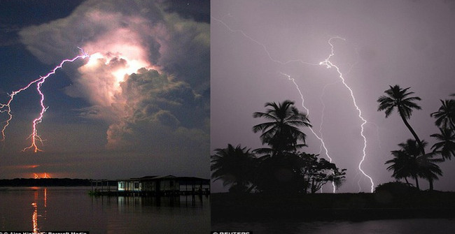 Explore the Most Heavily Hit Places in the World, 28 Lightning
