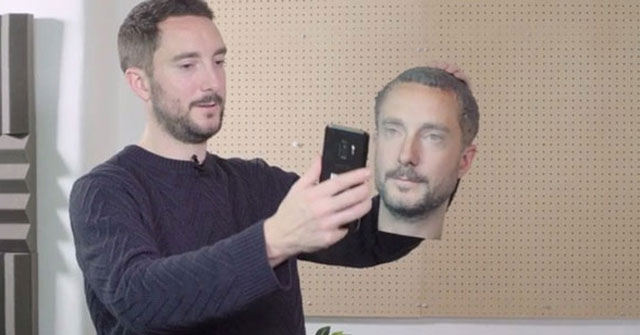 Face Unlock on Galaxy S9, Note8, LG G7 and OnePlus 6 Easily Fooled by a 3D Printhead
