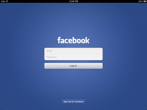 Facebook for iPad Has Been Released