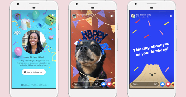Facebook Launches Birthday Stories Feature, Which Helps Create Greeting Cards for Friends