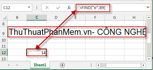Find and Replace Functions in Excel
