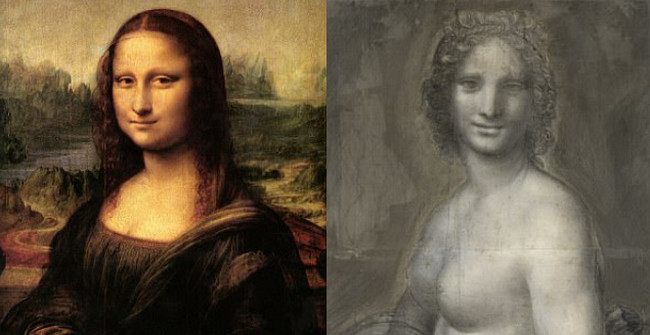 Finding the Nude Portrait of the Mona Lisa Made the Experts Confused