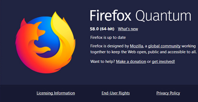 Firefox 58 and New Features Help Improve Performance