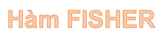 How to Use the FISHER Function in Excel