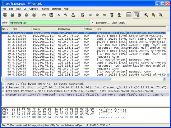 Other: Fix Basic Network Applications with Wireshark (Ethereal)