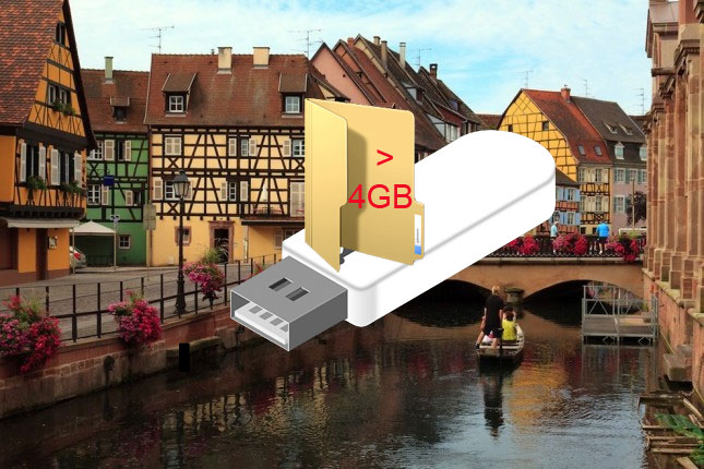Fix USB Errors That Cannot Copy Files Larger Than 4GB