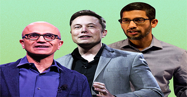 From Elon Musk to Satya Nadella: This Is a List of the Top 29 CEOs of the Technology World in 2018