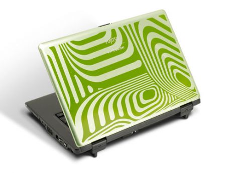 Fujitsu Laptop 'Break Up' Traditional Colors