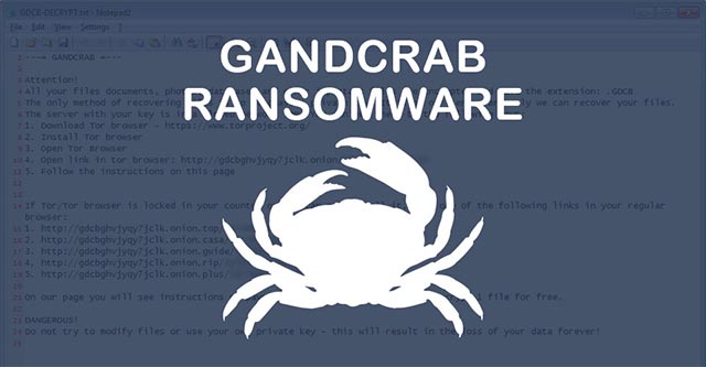 Gandcrab Blackmail Extinguished After Earning $$ 2.5 Billion