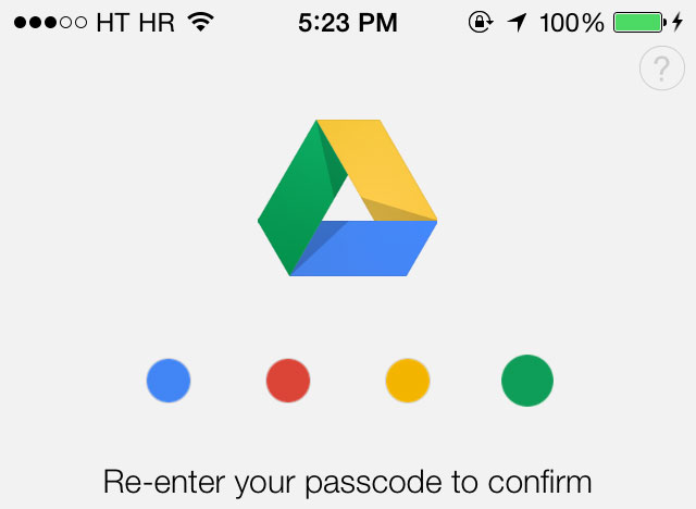 Google Drive for iOS Updates the New Version That Supports Password