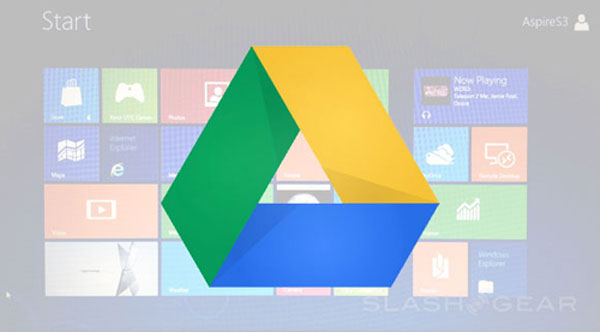 google drive setup windows 8