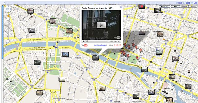 Google Maps Displays User Generated Videos on the Map