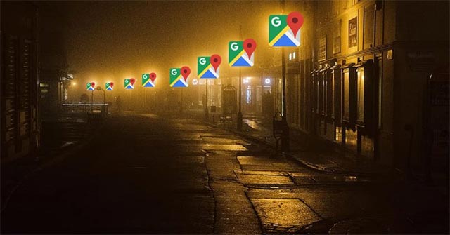 Google Maps May Feature a Street Display with Lights at Night
