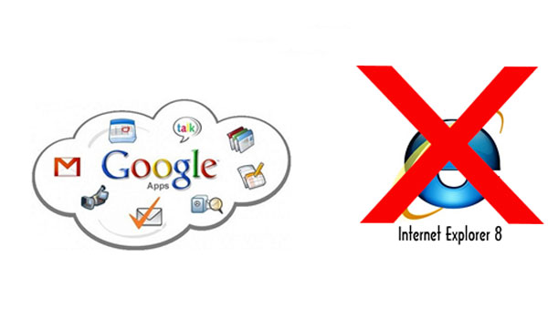 Google Stopped Supporting IE8 from November 15