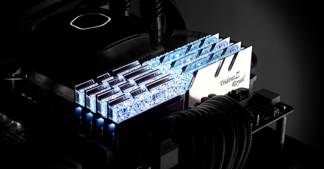 G. Skil's Trident Z Royal Series RAM Makes the Technology World Overwhelmed by. So Beautiful