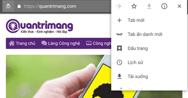 Guide to Anonymous Web on Android Phones