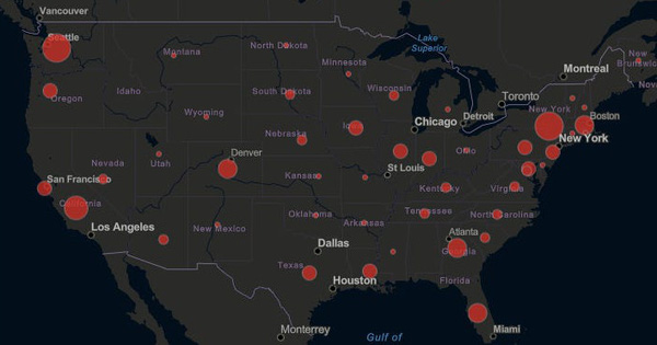 Hackers Use a Map to Track the Situation of the Corona Virus to