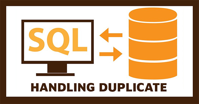 Handling Copy - HANDLING DUPLICATE in SQL