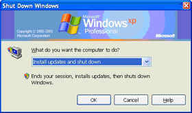 Help Windows XP Turn Off Faster: Explained