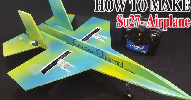 Homemade Guide to Straight up SU-27 Sukhoi Remote Control