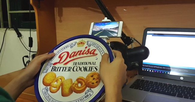 Homemade the Asphalt 8 Steering Wheel Set with Extremely High
