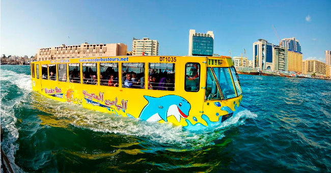 How Does the Bus in the River Work: Amphibious Buses