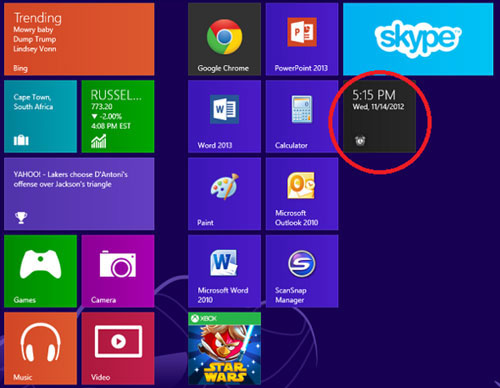 How to Activate Calendar and Clock Hidden on Windows 10 Build