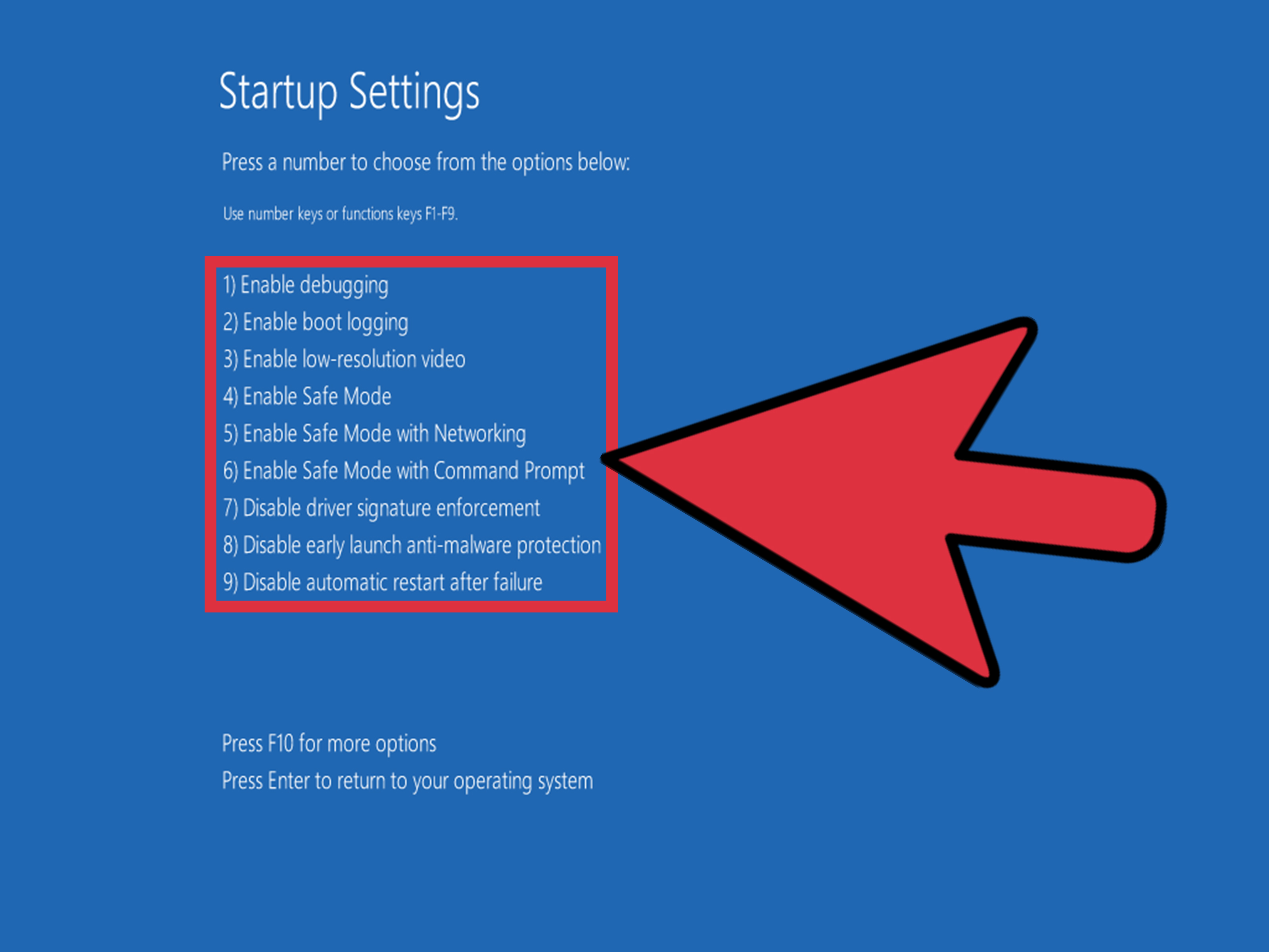 how to open safe mode in windows 10 lenovo