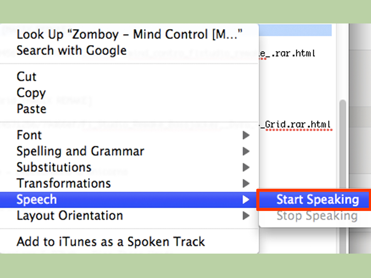 Click: How to Activate Text to Speech in Mac Os X