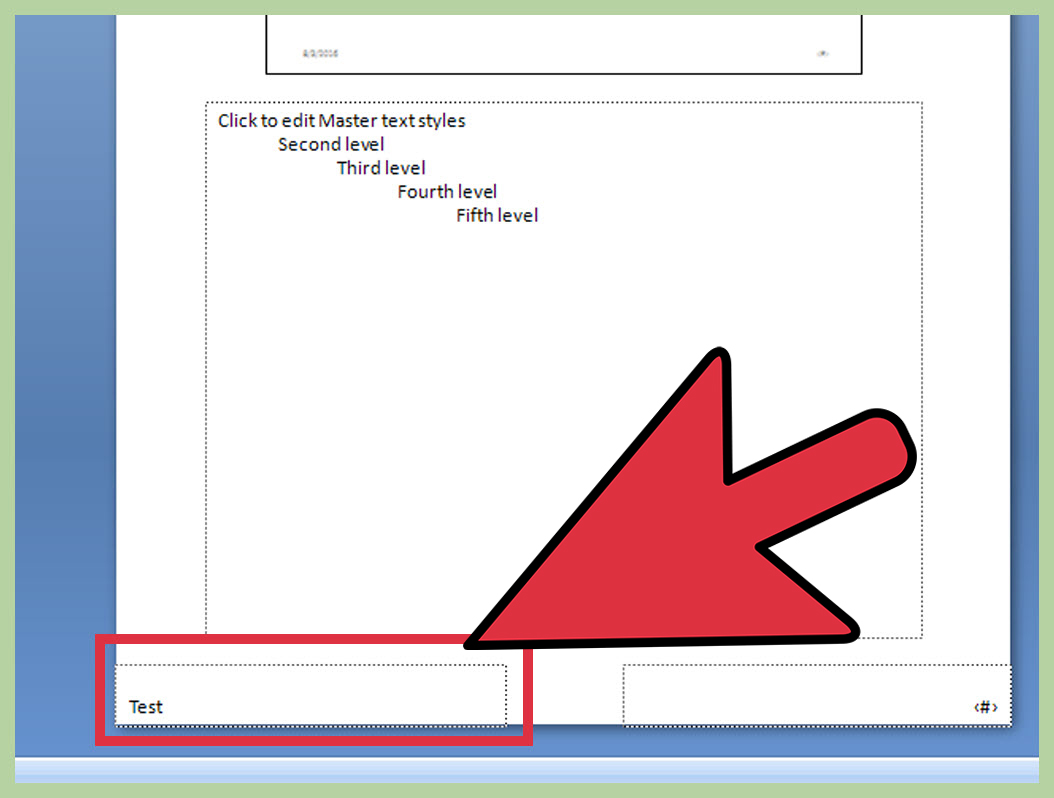 Slide: How to Add a Header in Powerpoint