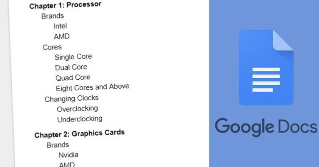 How to Add and Update Table of Contents in Google Docs