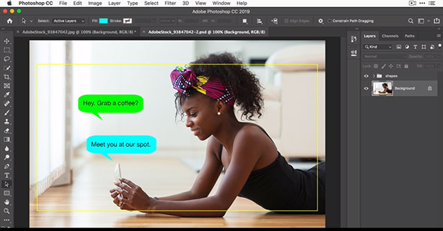 How to Add Interesting Graphics to Images Posted on Social