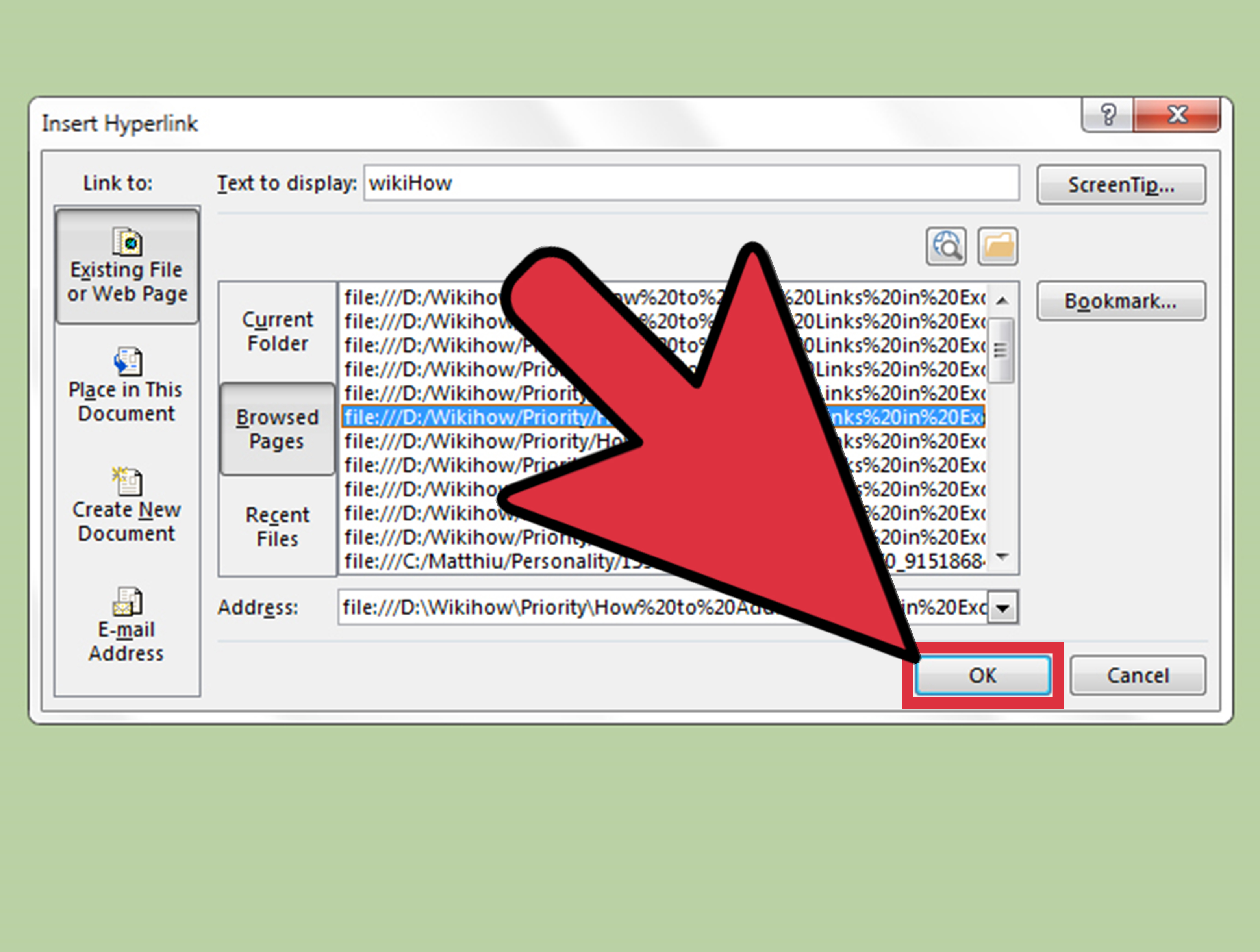 How to Add Links in Excel