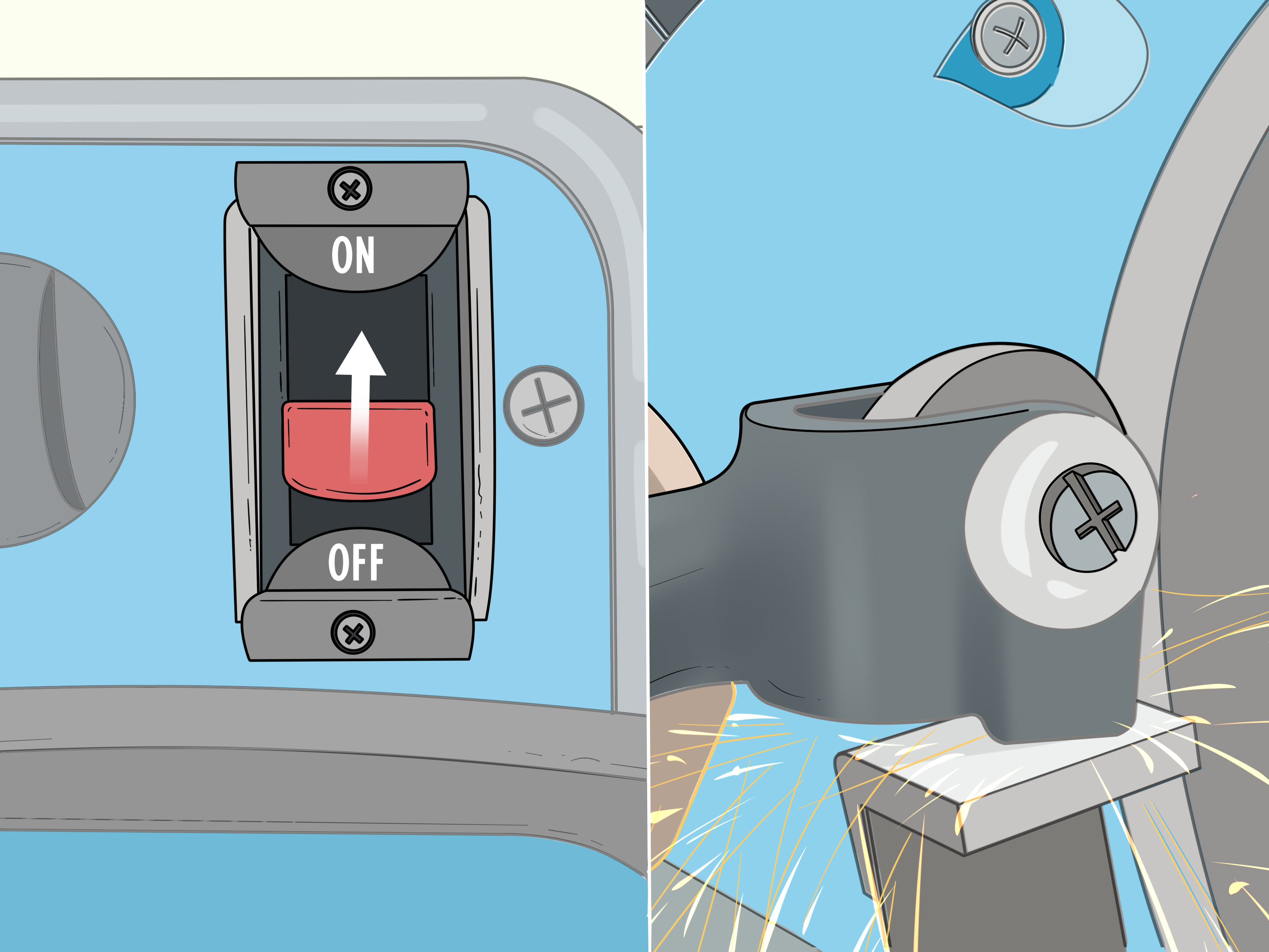 How to Adjust an Abrasive Stone on a Bench Grinder