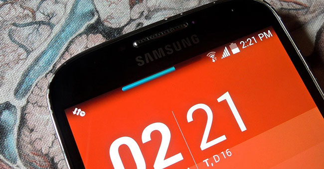 How to Adjust Brightness Always Displayed on Samsung Running Nougat?