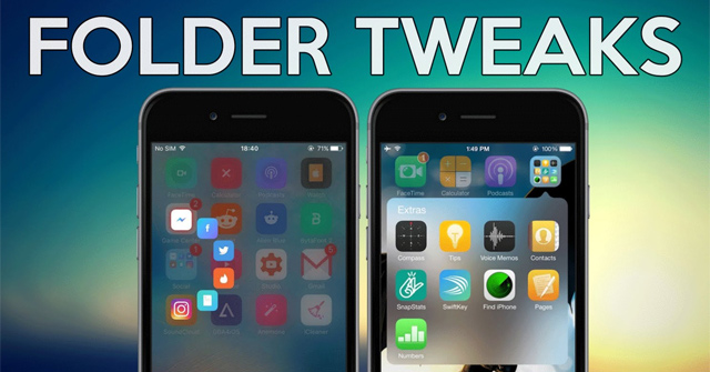 How to Adjust the iPhone Folder Interface