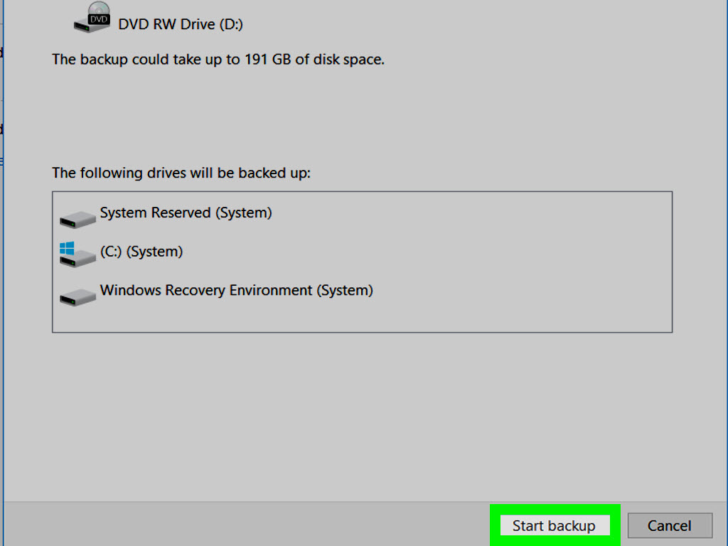 Click: How to Back up a Windows Computer
