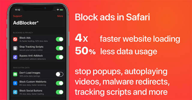 How to Block Ads on Safari with Adblocker⁺