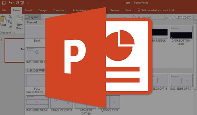 How to blur text appears in PowerPoint - TipsMake.com