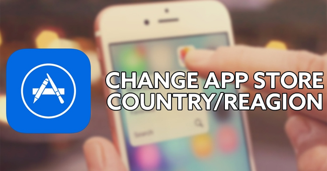 How to Change the Country of the App Store Account Area on iPhone