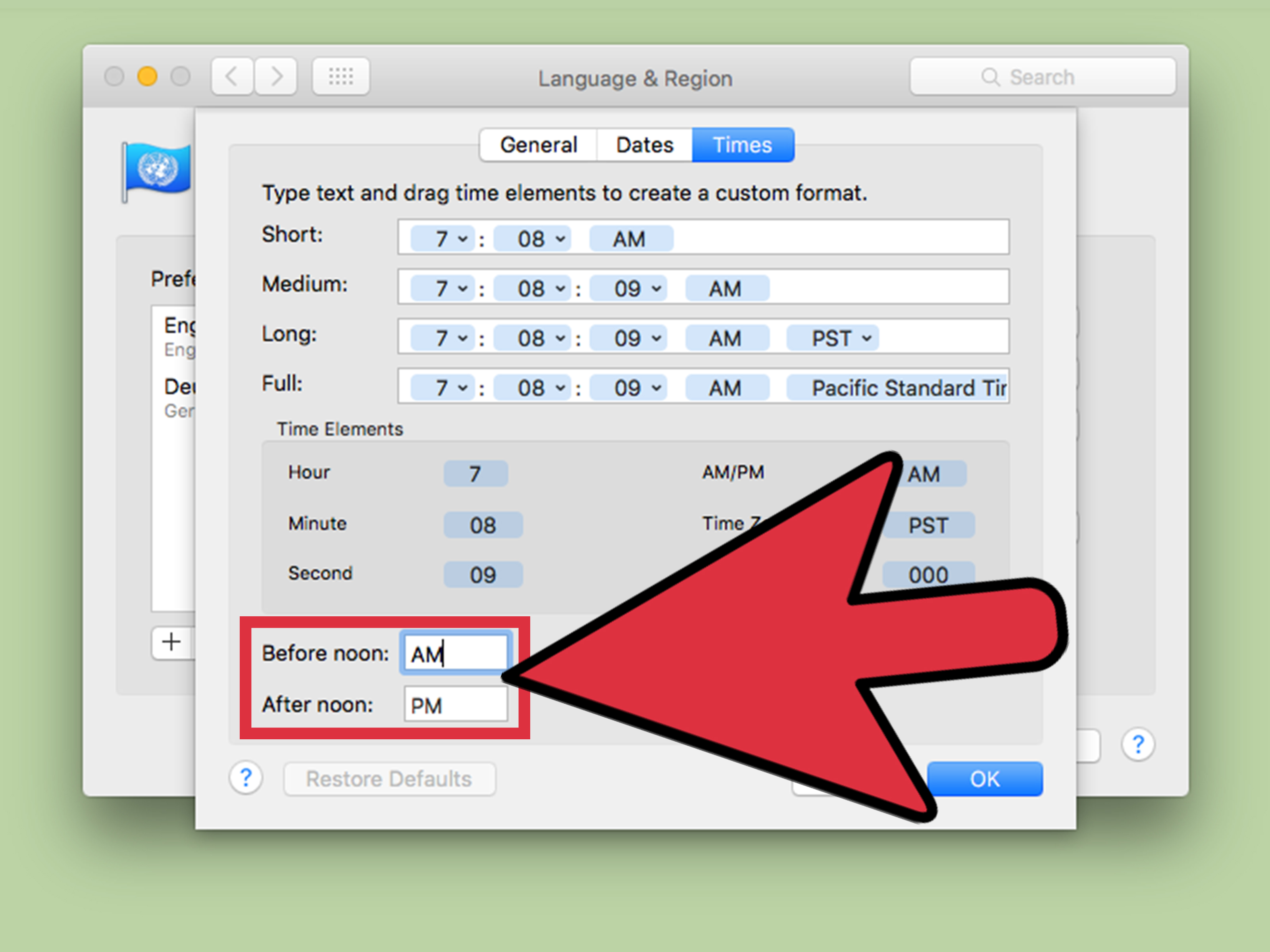 Click: How to Change the Time Format on a Mac