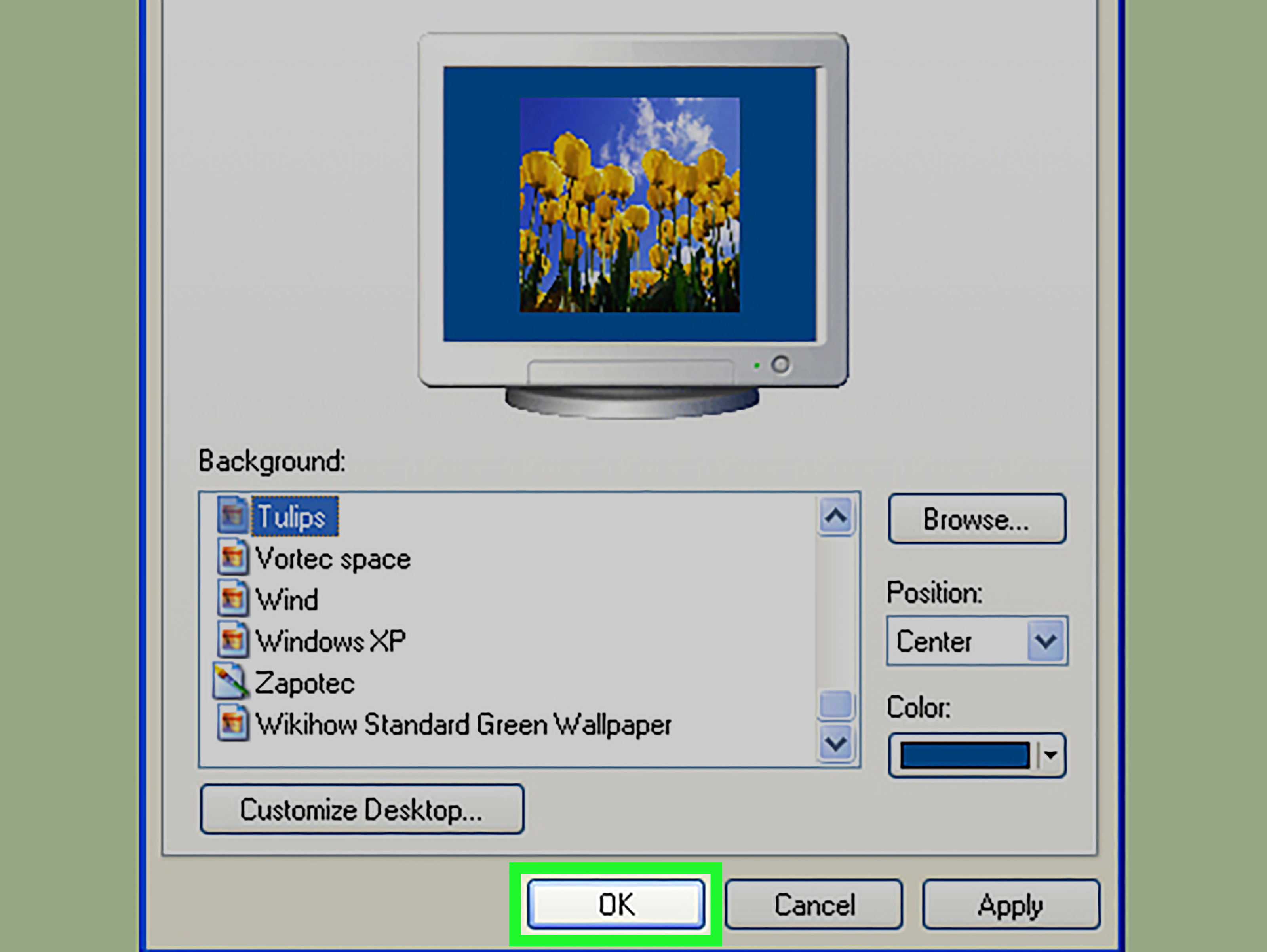 Click: How to Change Your Desktop Background in Windows