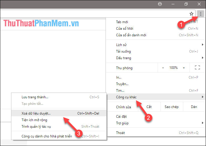 How to Clear Chrome Browser Cache, Coc Coc, Edge, Firefox