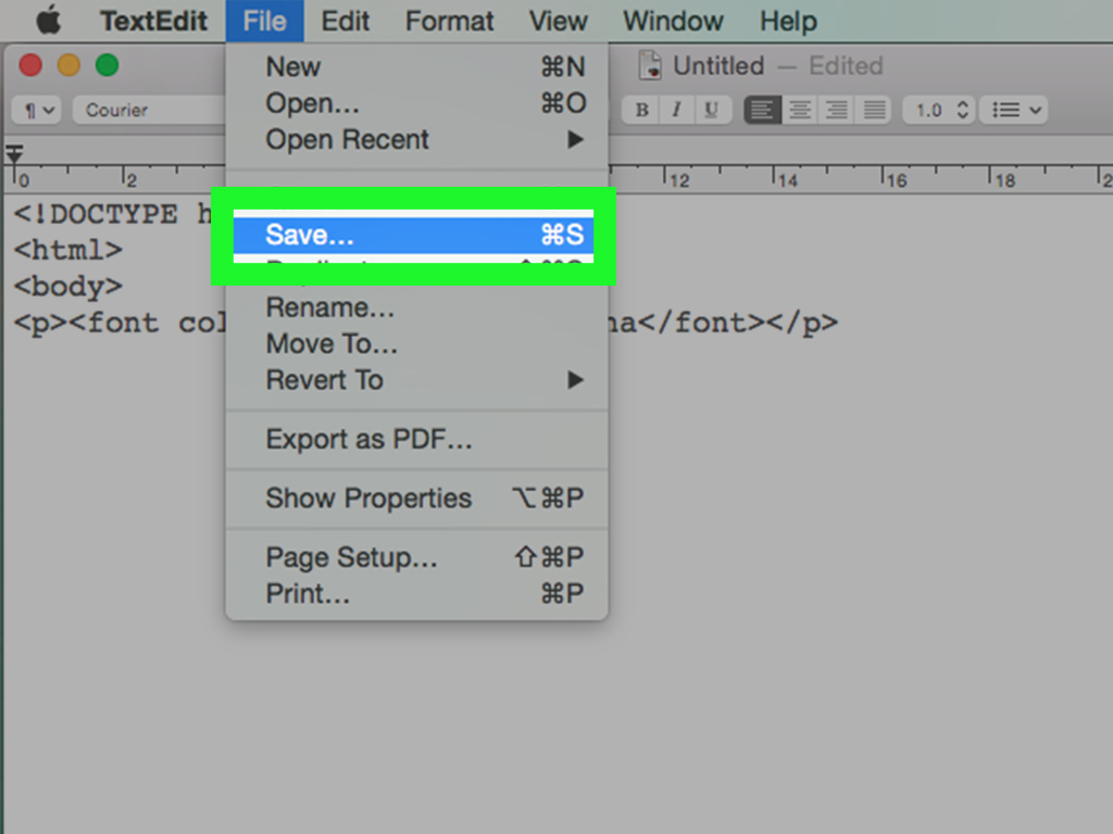 How to Color Text