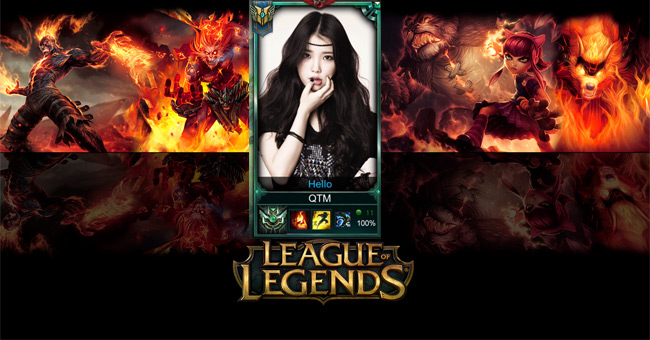 How to Combine Photos into the League of Legends Game Rating Frame
