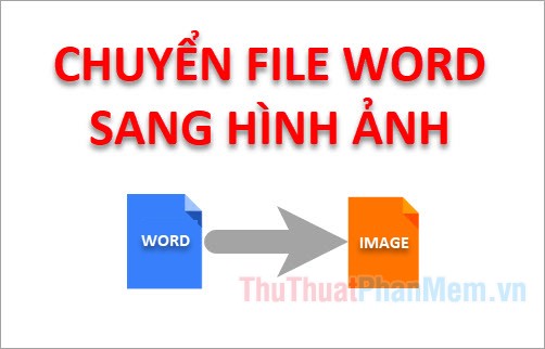 How to Convert a Word File to the Fastest Image